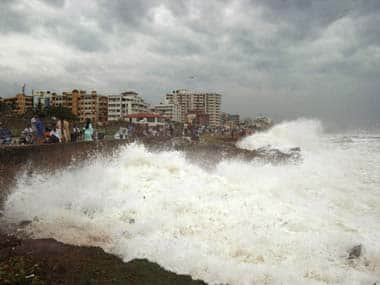 File image from Phailin. PTI