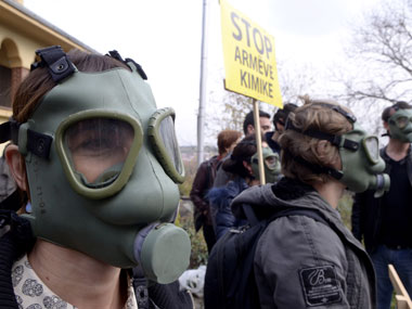 Albania likely location for Syria chemical weapons destruction plan: OPCW Albania likely location for Syria chemical weapons destruction plan: OPCW