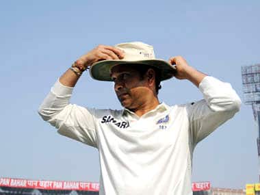 Sachin gets ready for the cricket. BCCI