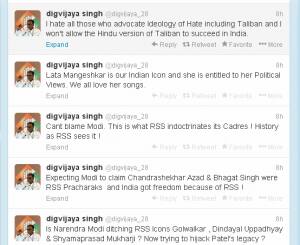 Singh is a known detractor of Modi. Twitter