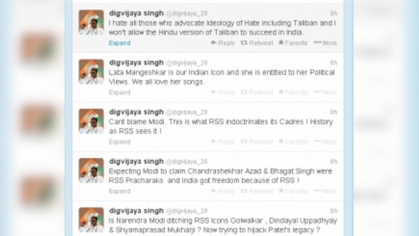 Digvijay: Won't allow Hindu version of Taliban to succeed 