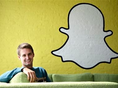 Snapchat CEO Evan Spiegel in this file photo. Associated Press