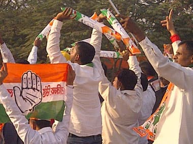 A section of the crowd at Sonia Gandhi's rally: Sandip Roy/Firstpost