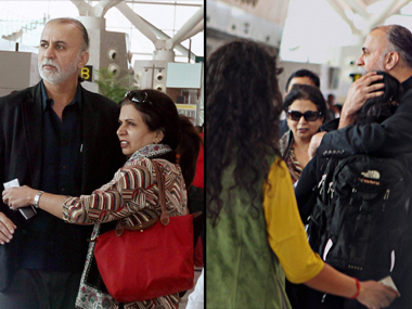 Goa cops arrest Tarun Tejpal after court rejects bail Goa cops arrest Tarun Tejpal after court rejects bail