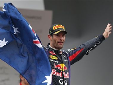 Webber celebrates 'special' final race in F1 Webber celebrates 'special' final race in F1