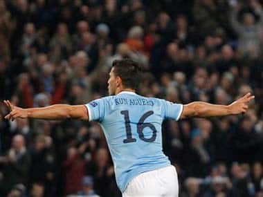 Spurs will have to cope with Aguero's goal-scoring prowess. AP
