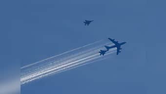 Disputed territory: What US fighter aircrafts over China mean