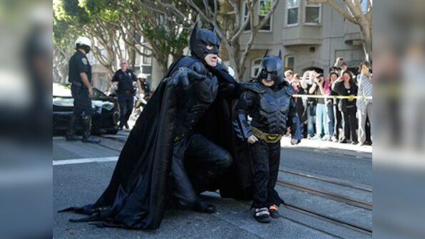 San Francisco cheers as 5-year-old cancer patient is 'bat kid' for a day