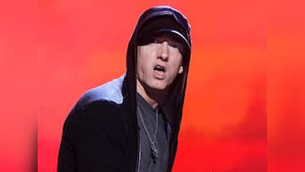 Eminem defends lyrics, denies homophobic claims