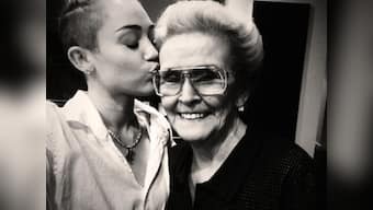 Miley Cyrus gets tattoo of grandma's face inked on her forearm