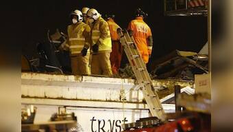 Police helicopter crashes into roof of busy Scottish pub, fatalities likely