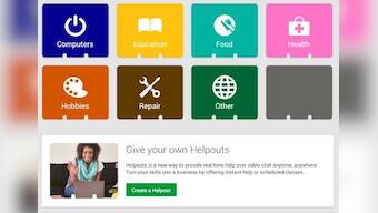 Google Helpouts service will allow consumers to video chat with experts