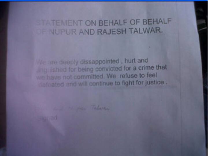 We will keep fighting: Read Talwars statement after Aarushi verdict