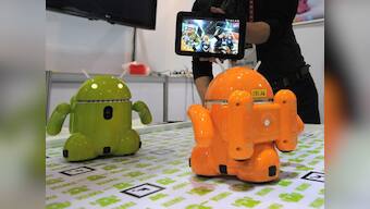 Now, build your own smartphone-controlled toy robots