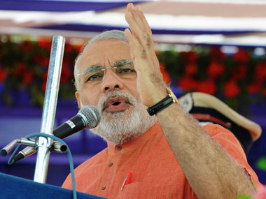 Modi's Agra rally: Riots accused felicitated, 'vote bank politics' bashed Modi's Agra rally: Riots accused felicitated, 'vote bank politics' bashed