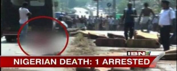 TV grab from IBNLive report. 