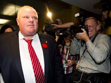 Rob Ford. AP image