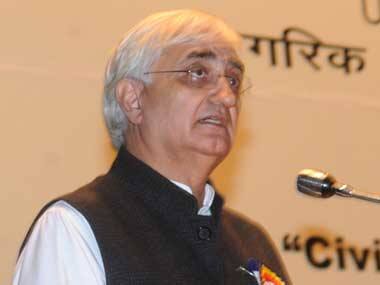 External Affairs Minister Salman Khurshid. Image courtesy PIB
