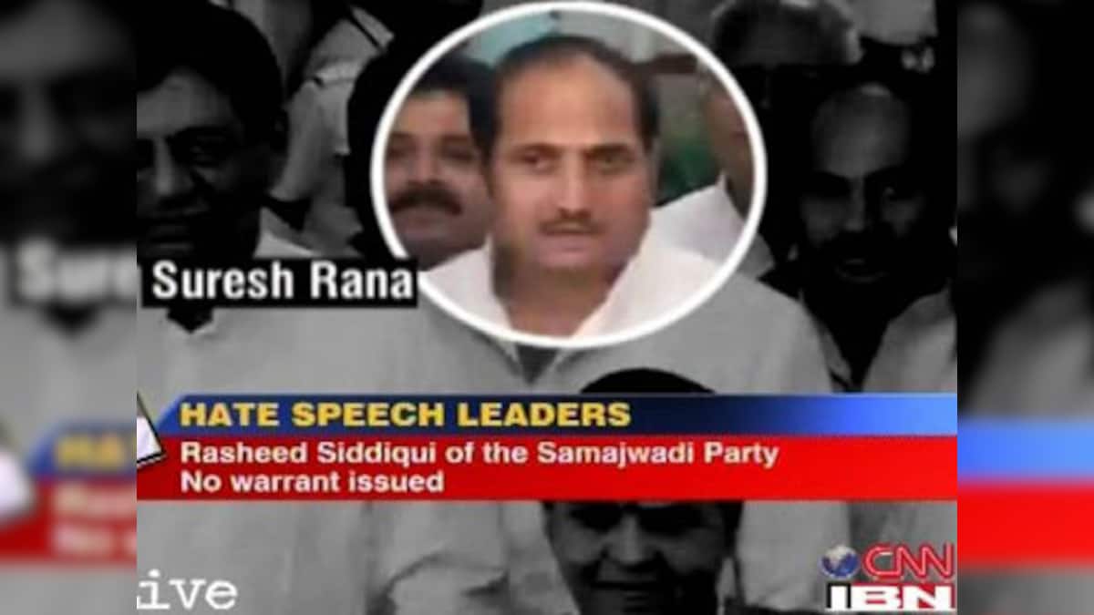 Muzaffarnagar riots: BJP MLA Suresh Rana released on bail – Firstpost