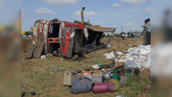 Madhya Pradesh: Truck overturns killing 14