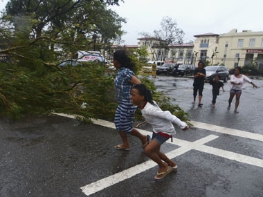 Typhoon Haiyan makes landfall in Philippines killing at least four Typhoon Haiyan makes landfall in Philippines killing at least four
