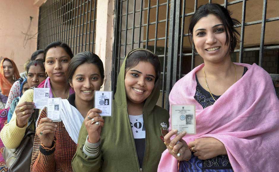 Images: Voters' day out in Madhya Pradesh - Photos News , Firstpost