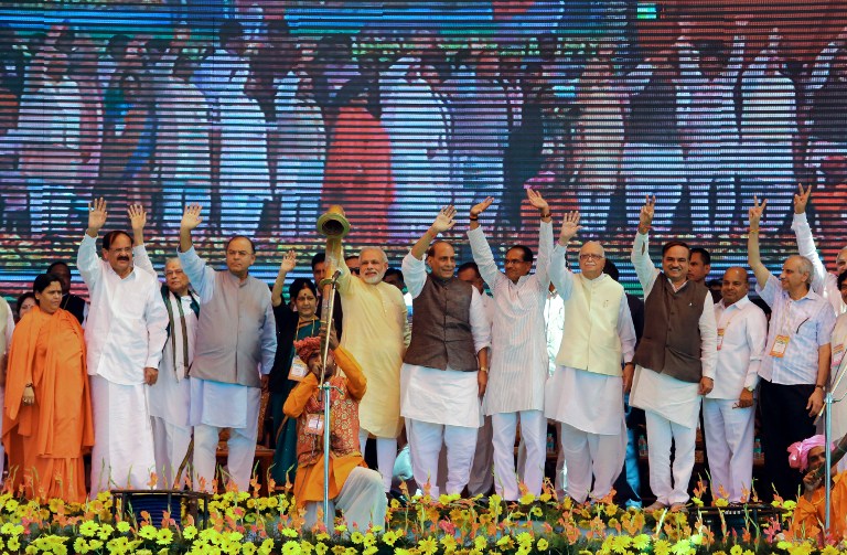 Madhya Pradesh election results: Chouhan thanks people, party for win Madhya Pradesh election results: Chouhan thanks people, party for win