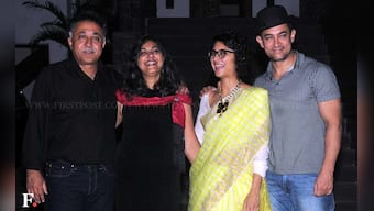 Photos: Aamir Khan enjoys family time at Mansoor Khan's wedding anniversary