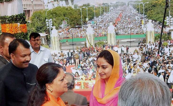 Photos: Who's who of BJP in Rajasthan for Vasundhara Raje's swearing-in Photos: Who's who of BJP in Rajasthan for Vasundhara Raje's swearing-in