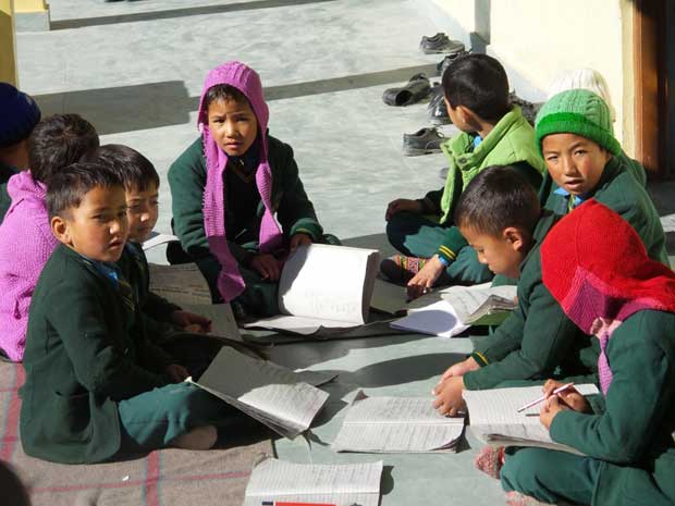 The Himalayan Buddhist Culture School was built to offer access to better education that what is available in Manali's government school.