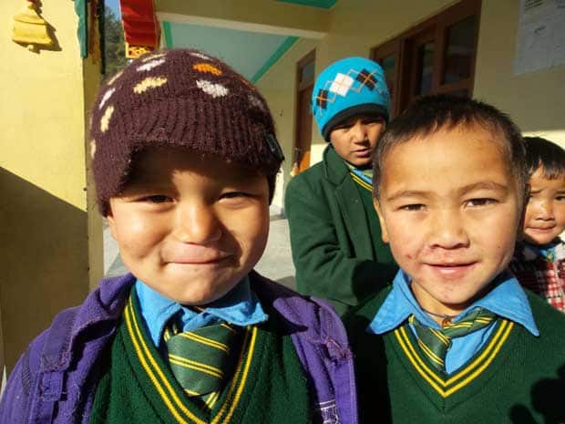 The strife and struggle for better education doesn’t end here. One obstacle is that the students have to battle severe winters and harsh conditions.