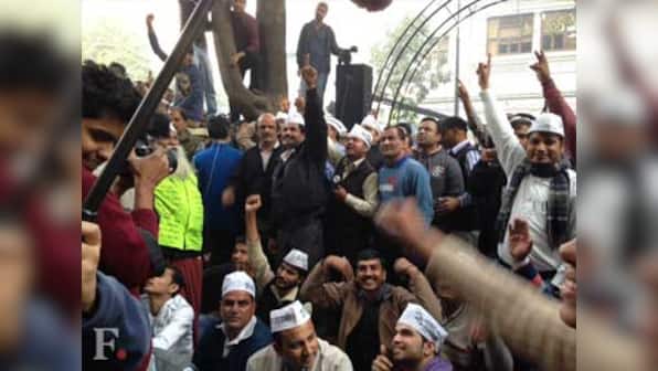 AAP won 28 seats, but came second in another 20