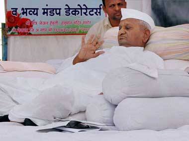 Anna Hazare. PTI