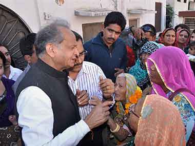 Rajasthan Chief Minister Ashok Gehlot. PTI