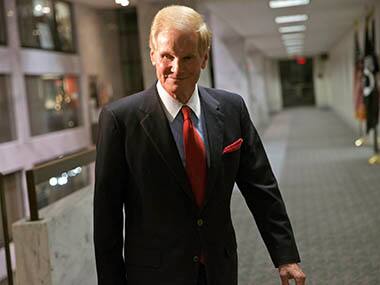 Sen. Bill Nelson, D-Fla., responds to the revelations by The Associated Press that his Florida constituent, Robert Levinson who had been missing in Iran for years, was secretly involved in a rogue operation for the CIA, on Capitol Hill in Washington, Thursday, Dec. 12, 2013. Sen. Nelson, replied that the Levinson case is classified and he could not comment on the AP investigation. AP