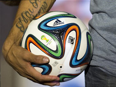World Cup 2014 ball 'Brazuca' unveiled in Brazil World Cup 2014 ball 'Brazuca' unveiled in Brazil