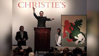 Christie's first ever India auction sees Gaitonde art sell for Rs 23.7 cr