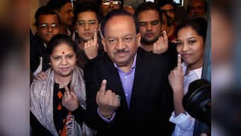 Delhi elections: BJP far ahead of Cong, AAP, says Harsh Vardhan