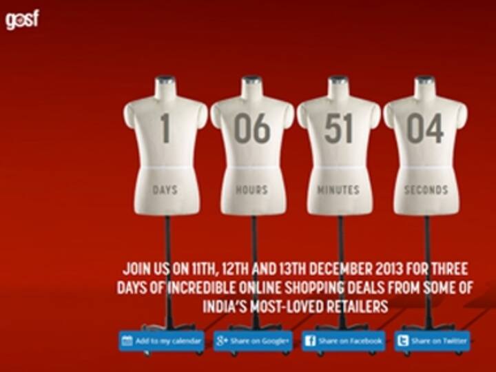 It's back: Google's Great Online Shopping Festival from 11 Dec