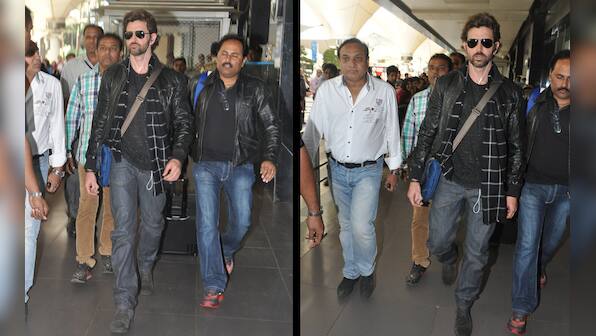 Hrithik Roshan spotted back in Mumbai after separation from Susanne