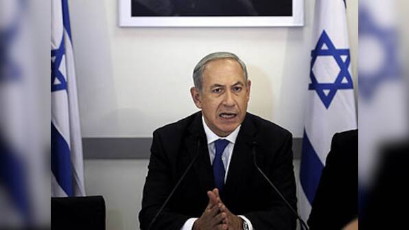 EU foreign policy chief meets Israel's Benjamin Netanyahu to discuss peace process, status of Jerusalem