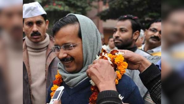 Former atheist Kejriwal thanks Bhagwan, Ishwar, Allah, calls it miracle