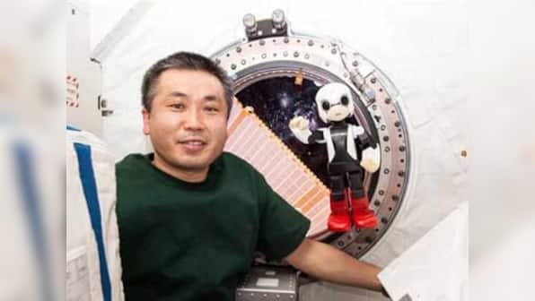 First humanoid robot in space says he wants a rocket for Christmas