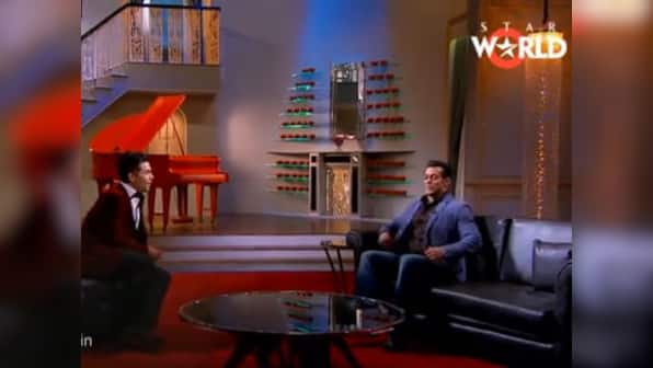 Salman Khan tells Karan Johar he's a virgin and a teetotaller