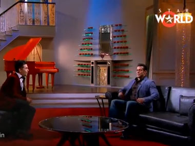 Salman Khan tells Karan Johar he's a virgin and a teetotaller Salman Khan tells Karan Johar he's a virgin and a teetotaller