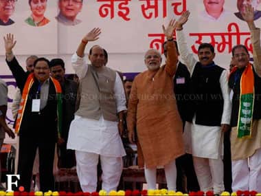 Narendra Modi at his Jammu rally