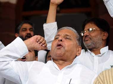 After initial protests, the Samajwadi Party is now expected to back the bill. AFP