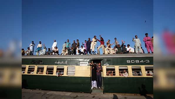 Pakistan rail accident: Nine killed, 70 injured after passenger train crashes into freight carriage in Punjab province