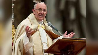 Pope Francis visits typhoon-hit Philippine city to console survivors