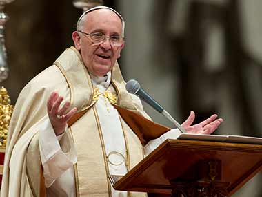 Pope Francis visits typhoon-hit Philippine city to console survivors Pope Francis visits typhoon-hit Philippine city to console survivors